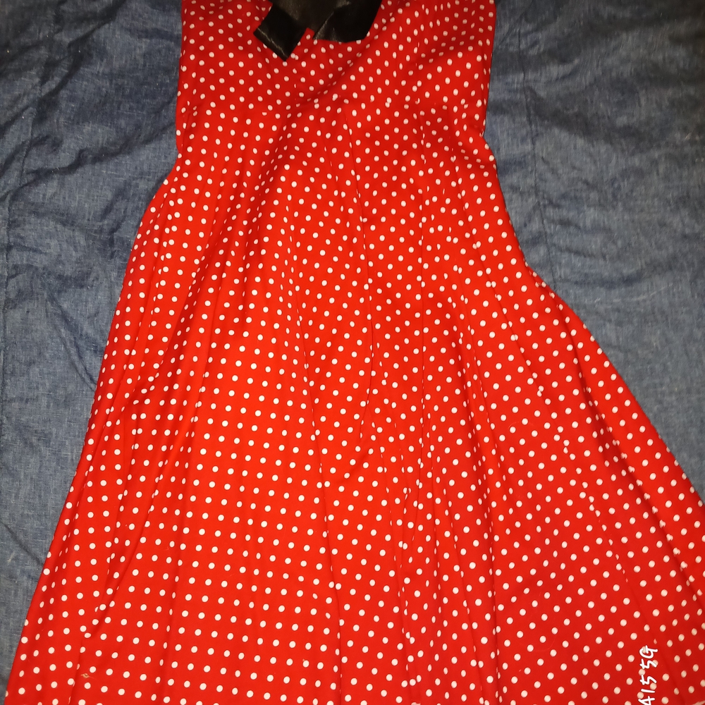 Red Polka Dot Dress